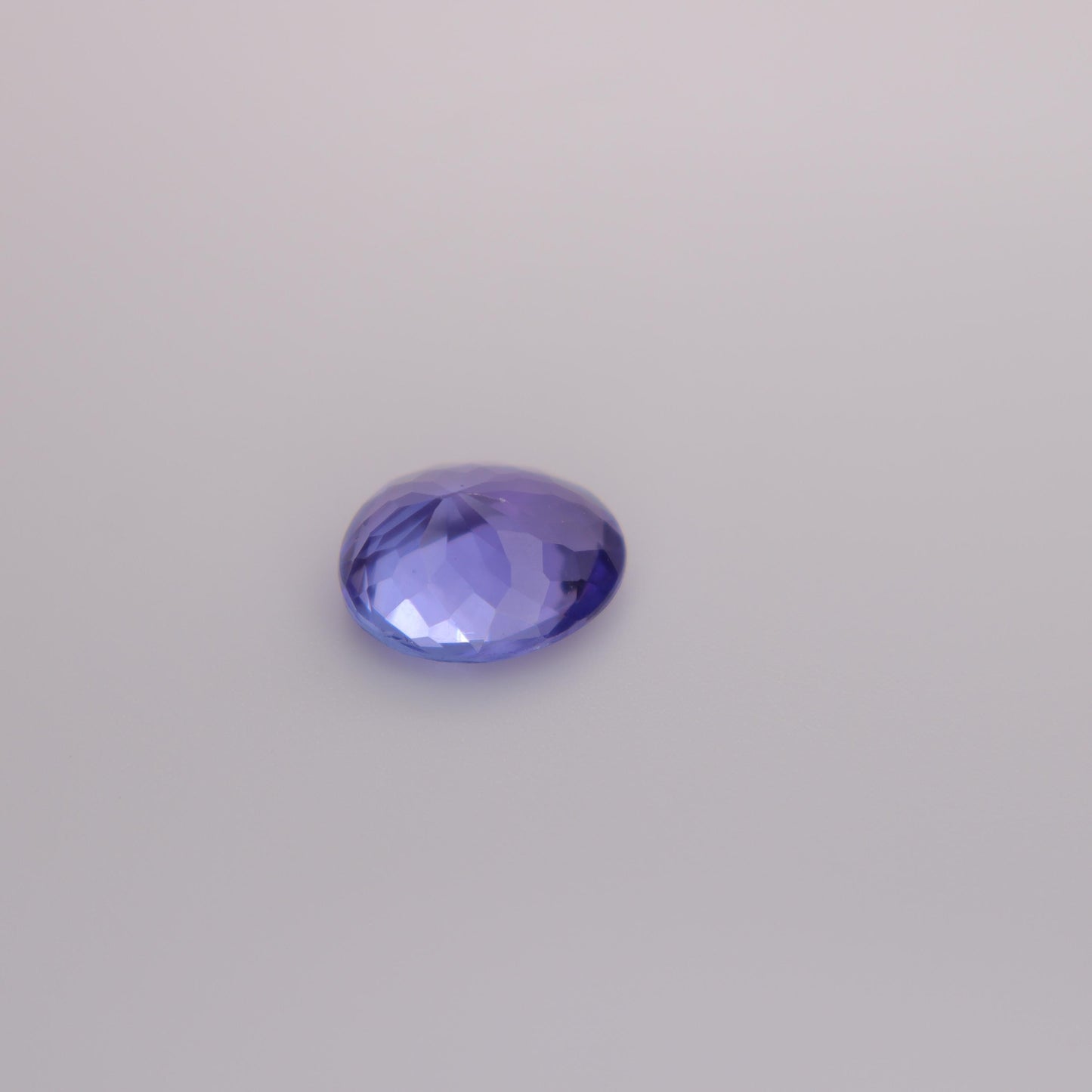 2.64 carat Tanzanite 9.7x8mm Oval Cut, Bluish Violet Faceted Loose Gemstone