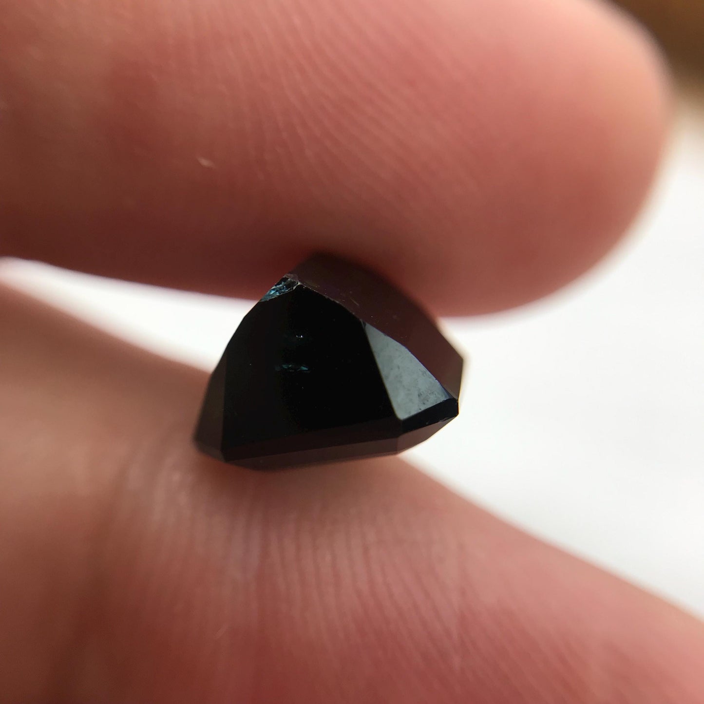 Natural Dark Green Tourmaline 4.54 carat, 9.2x8.7mm Octagon Cut, Faceted Loose Gemstone