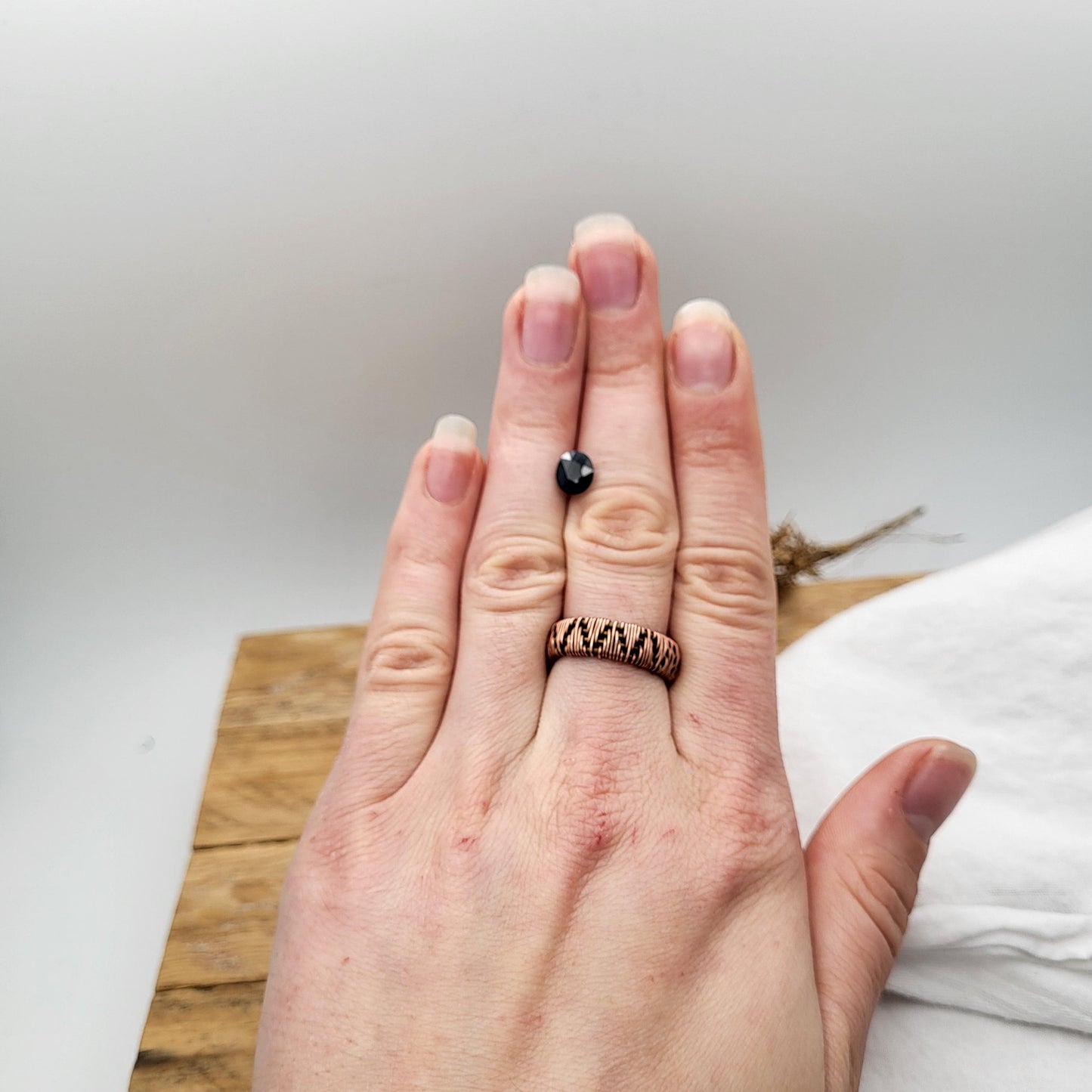 7x6mm Natural Dark Green-Blue Sapphire Oval 1.60 Carat Unheated Faceted Loose Gem