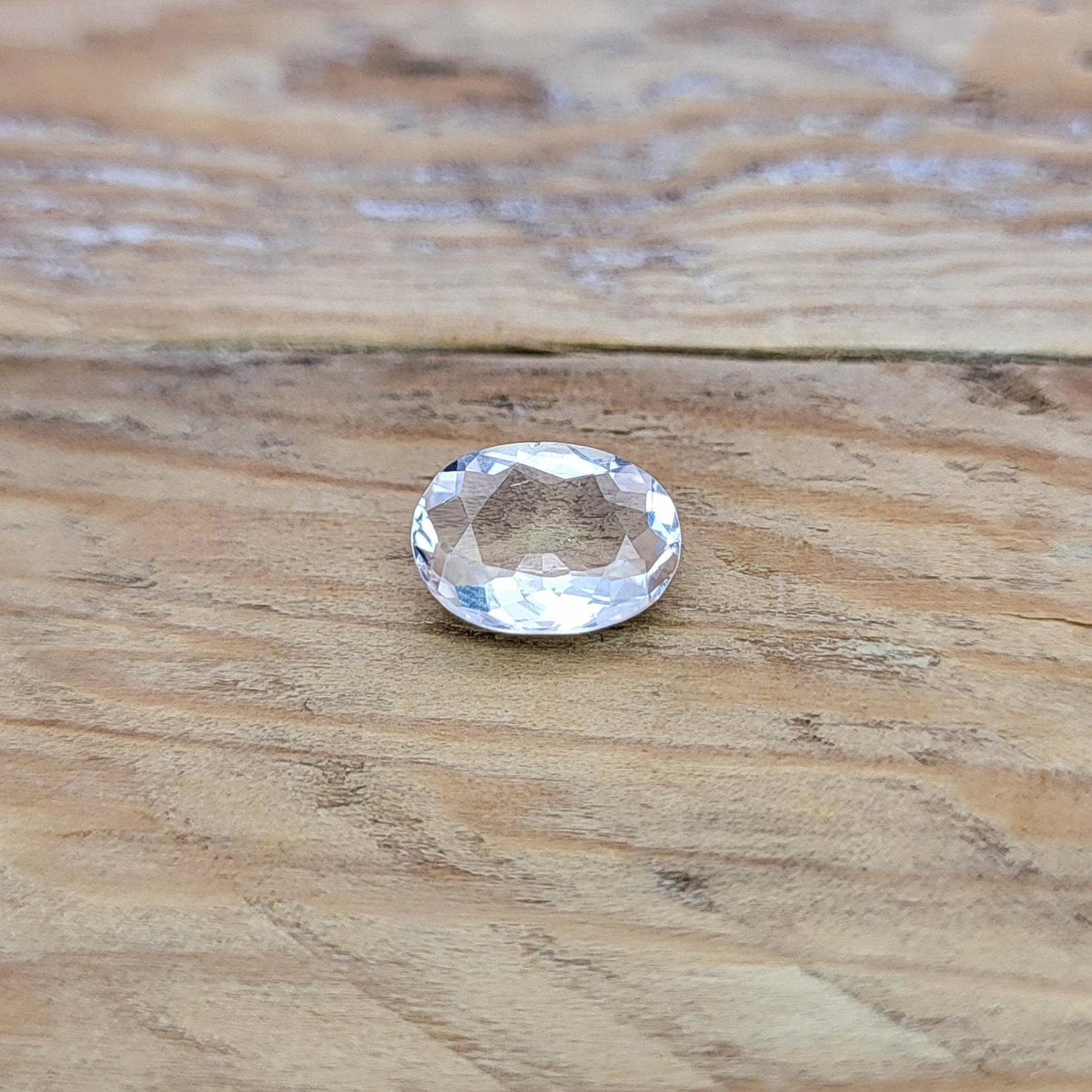 9x7mm Light Pink Morganite 1.22 Carat Oval Cut Morganite, Faceted Loose Beryl