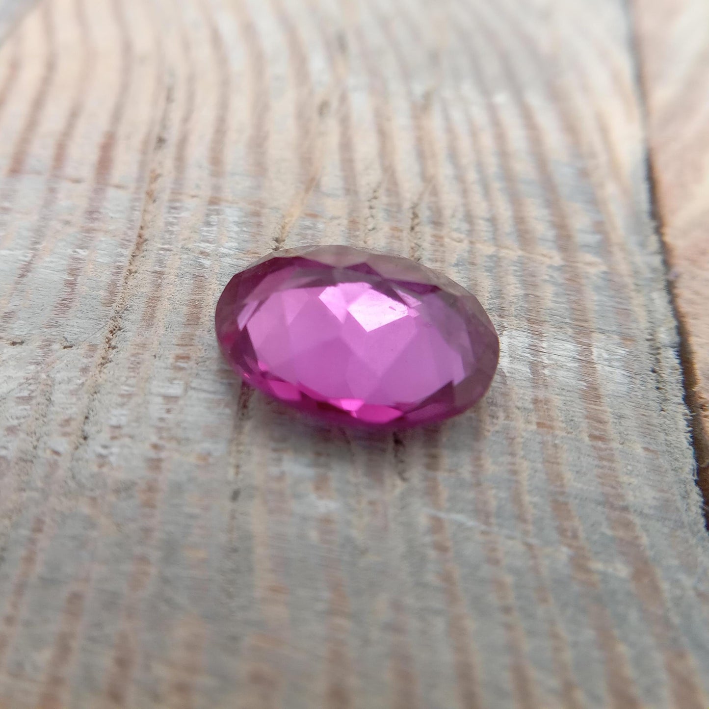 12x10mm Purple  Lab Sapphire Oval Cut 5 Carats, Faceted Loose 11.9x 10mm