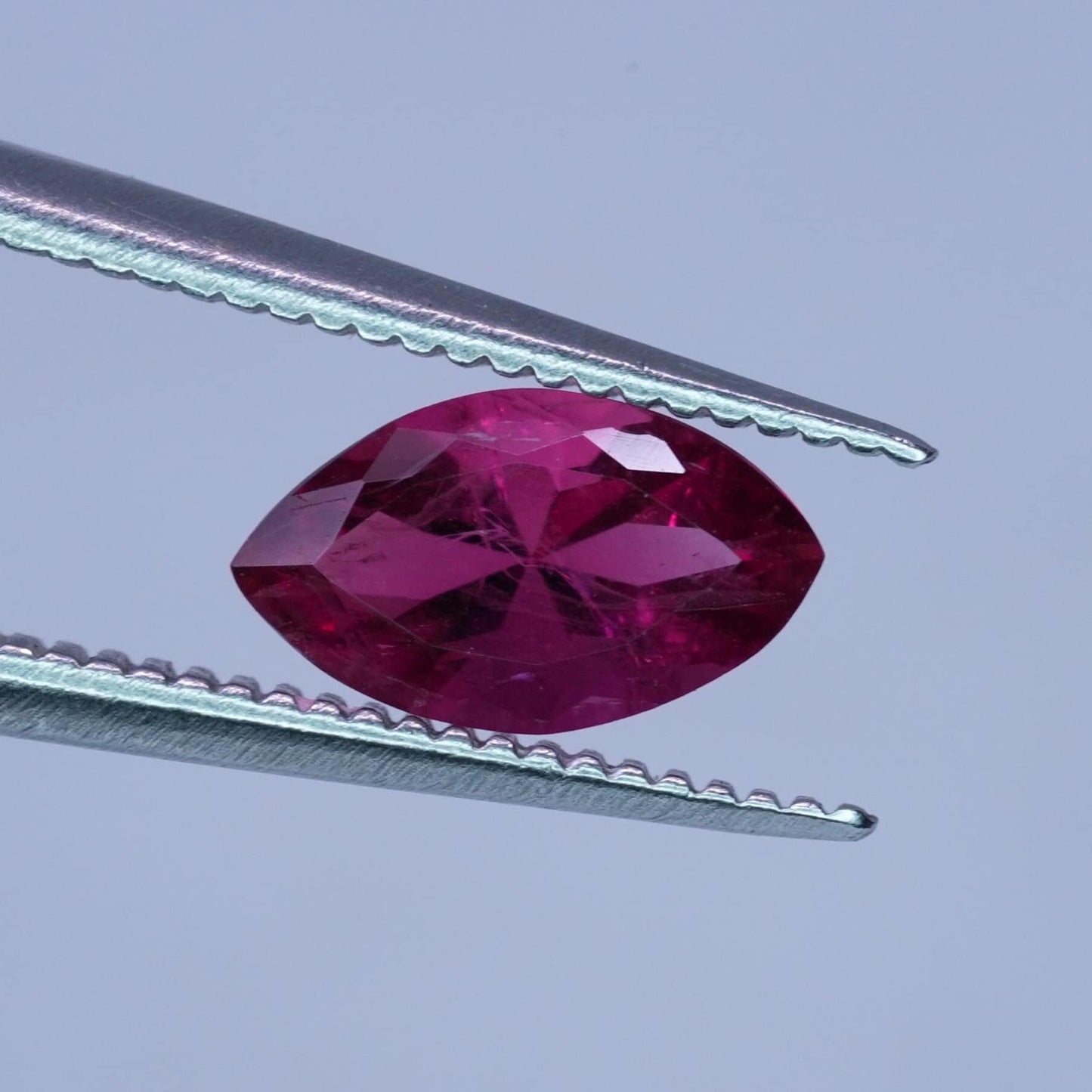 GIA 0.55 carat Red Beryl 8x4.7mm Marquise Cut, Natural Utah Bixbite