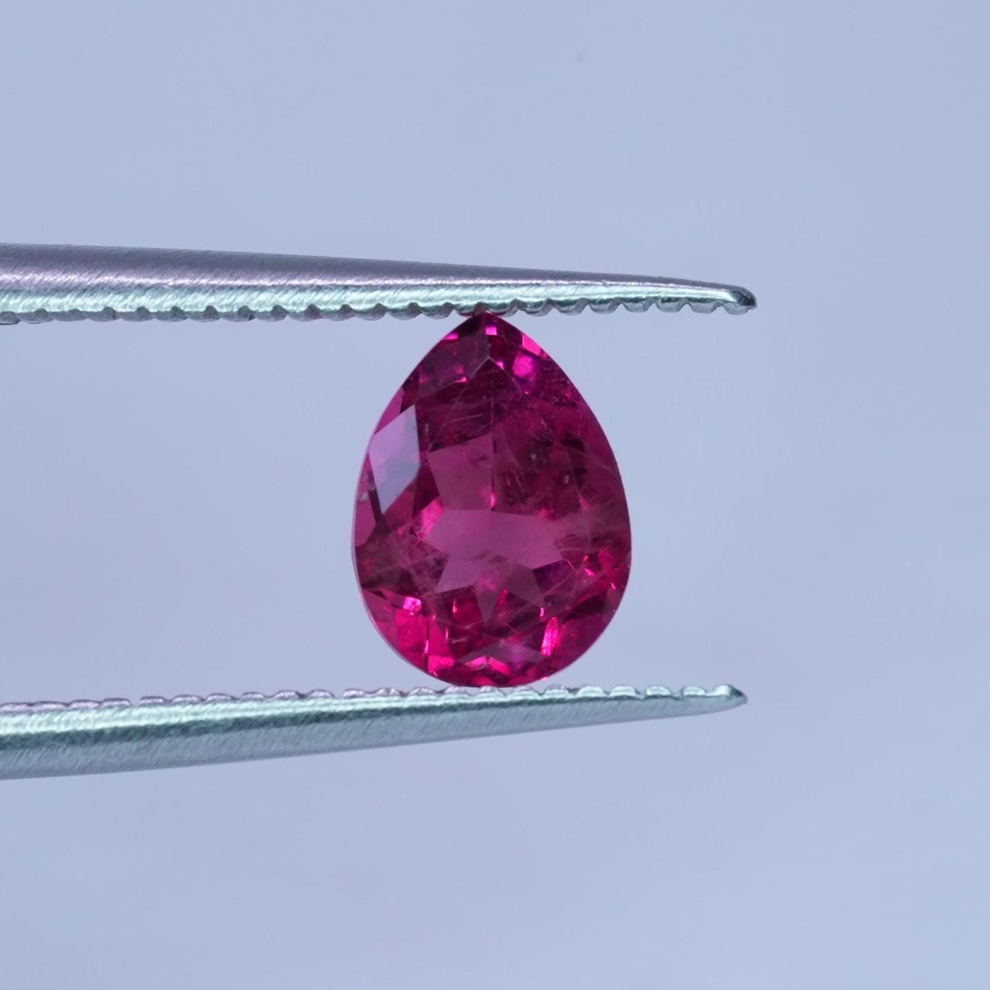 GIA 0.62 carat Red Beryl 6.75x5mm Pear Cut, Natural Utah Bixbite