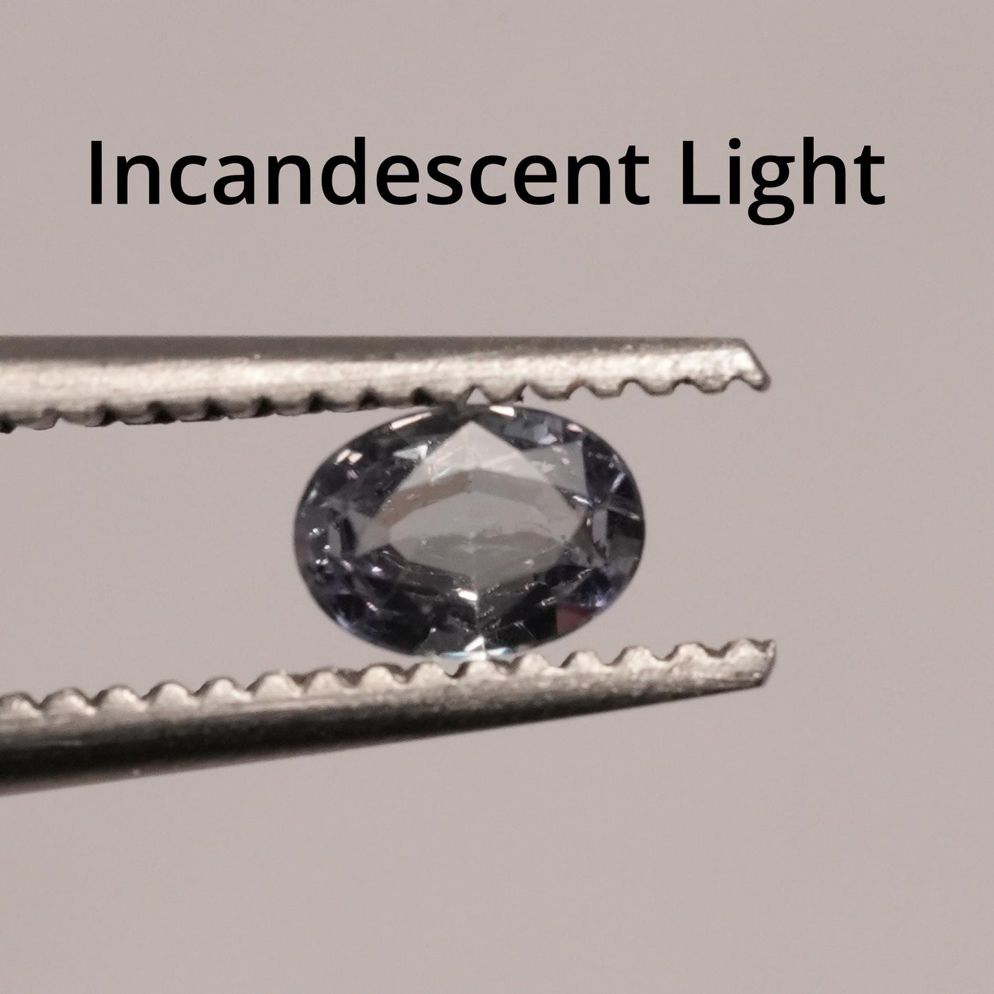 0.16 carat Natural Alexandrite 4x3mm Oval Cut, Green to Purple Color Change
