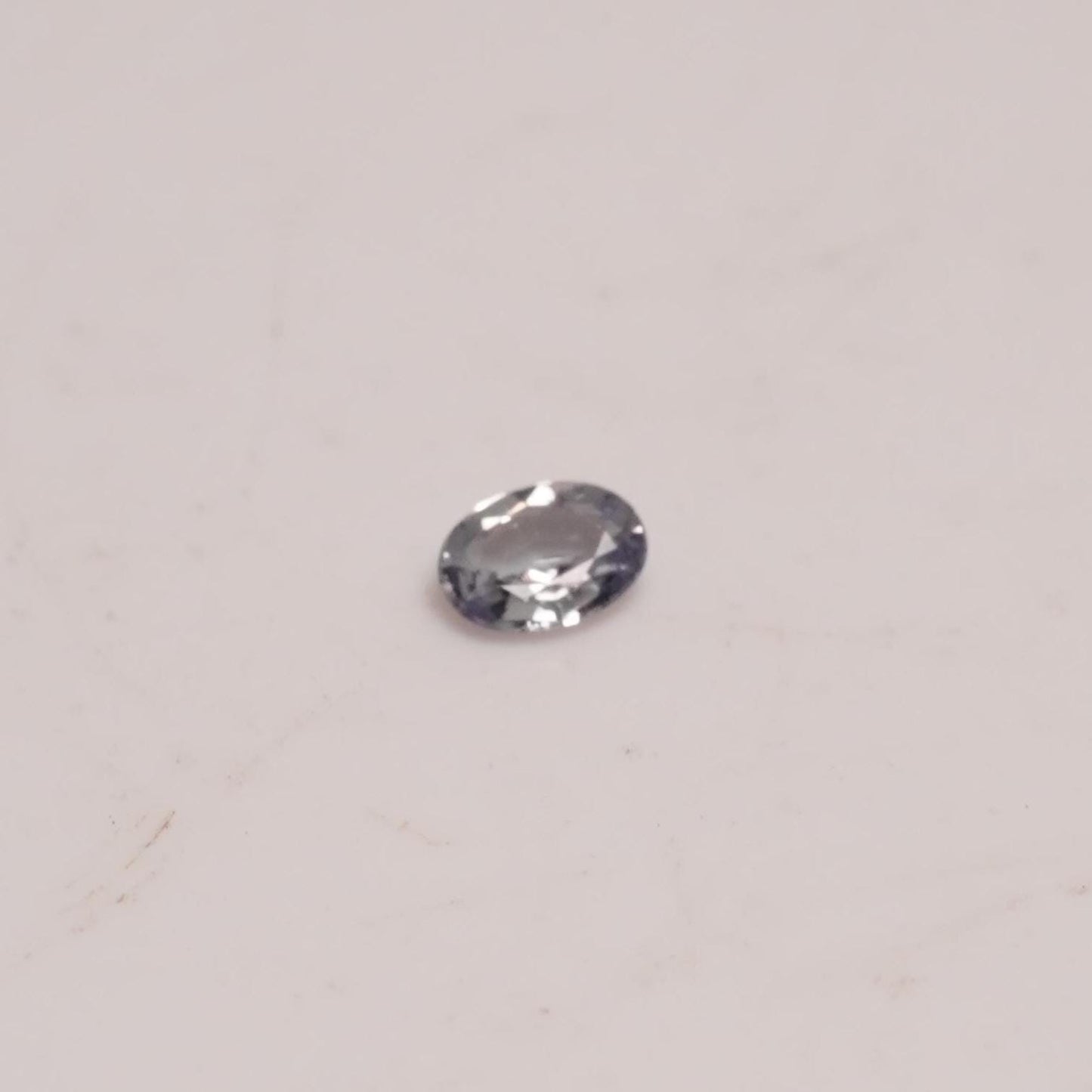 0.16 carat Natural Alexandrite 4x3mm Oval Cut, Green to Purple Color Change