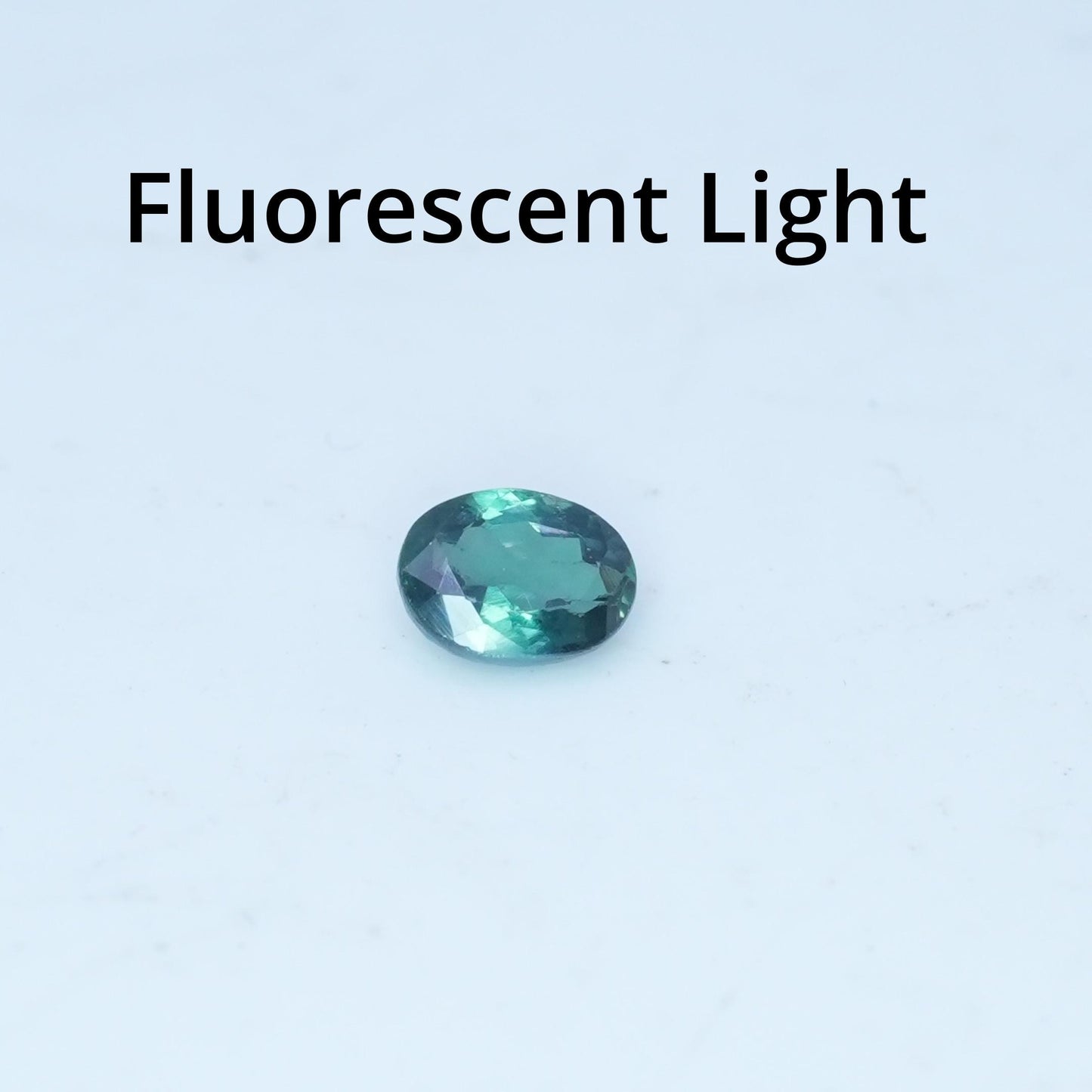 0.30 carat Natural Alexandrite 4.45x3.4mm Oval Cut, Green to Purple Color Change
