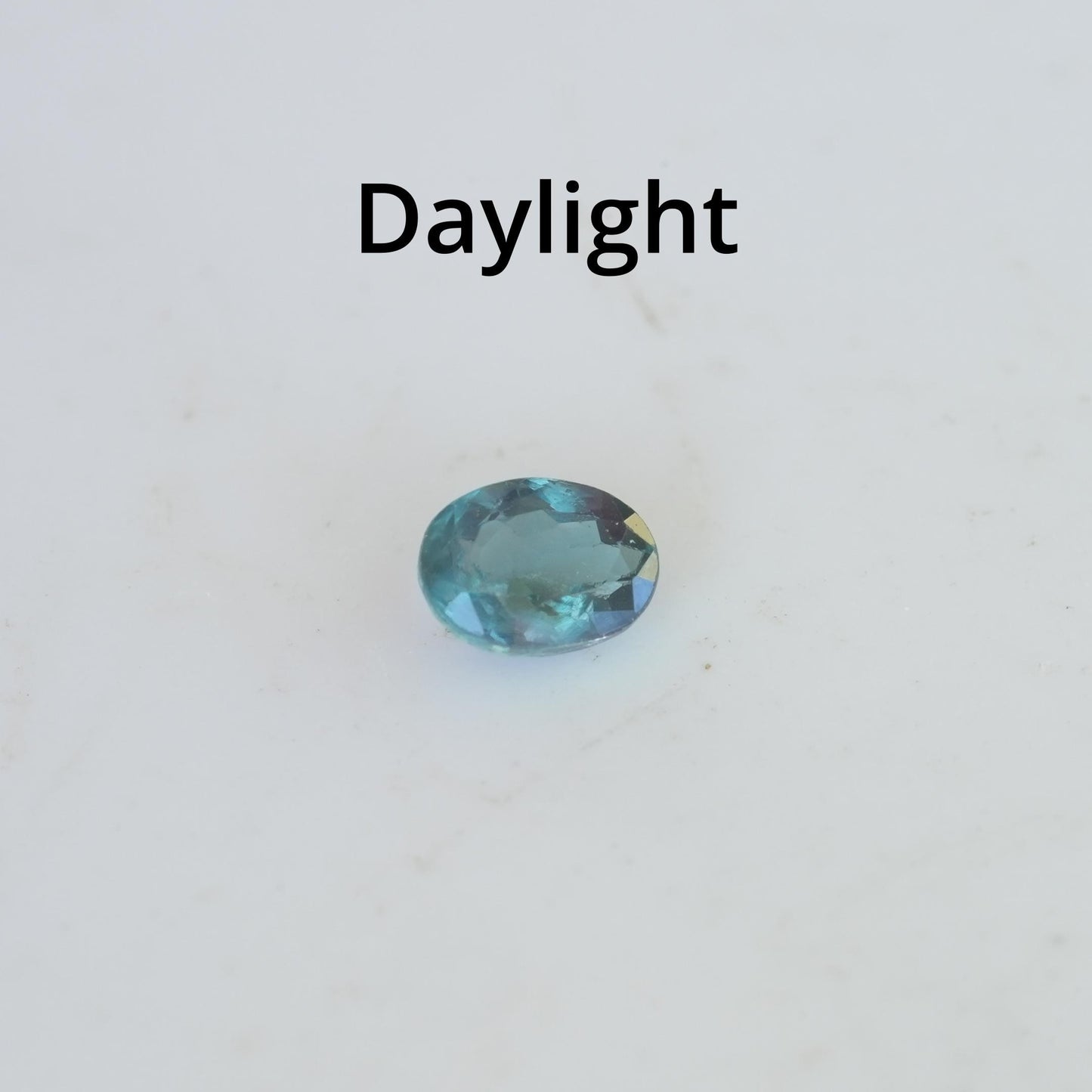 0.30 carat Natural Alexandrite 4.45x3.4mm Oval Cut, Green to Purple Color Change