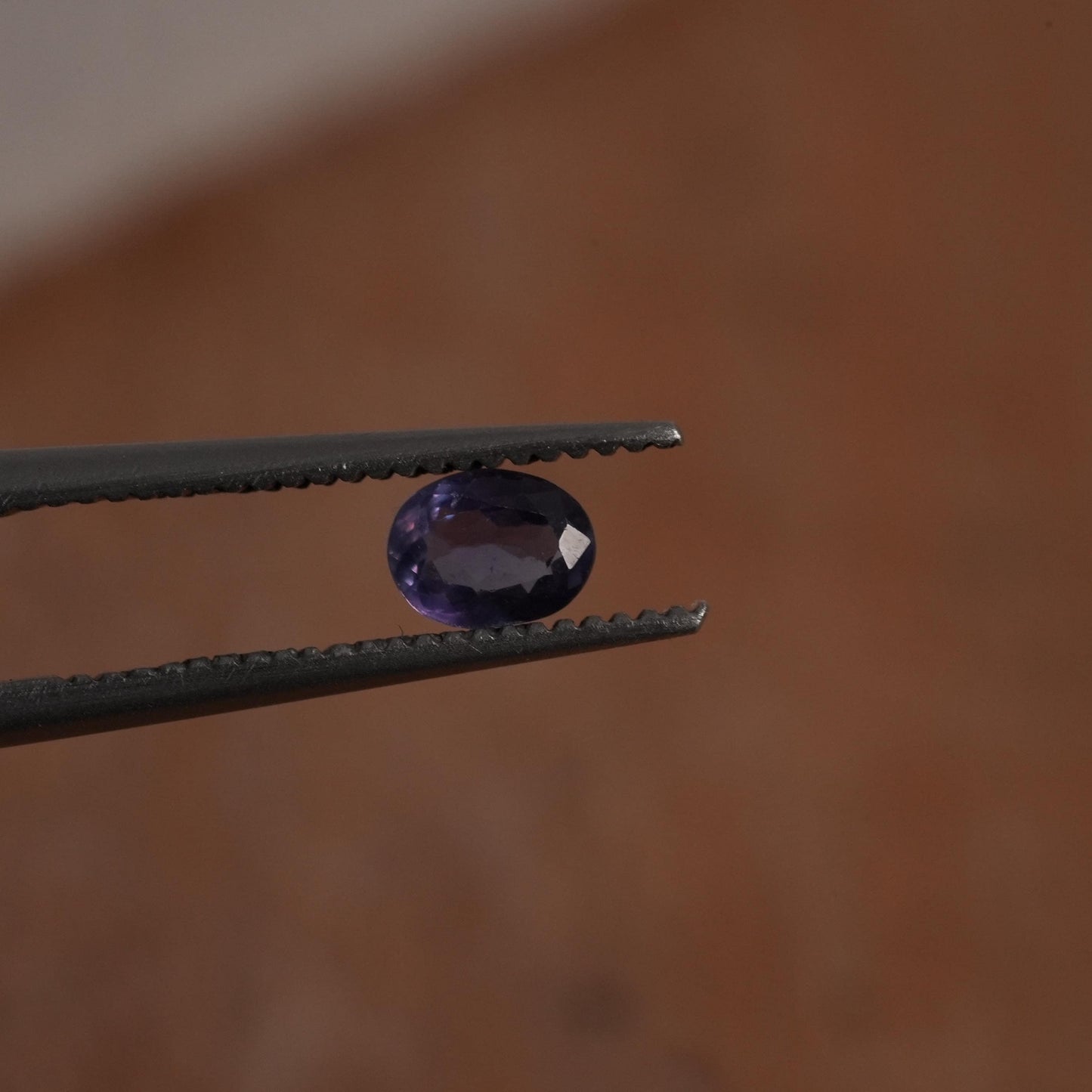 0.30 carat Natural Alexandrite 4.45x3.4mm Oval Cut, Green to Purple Color Change