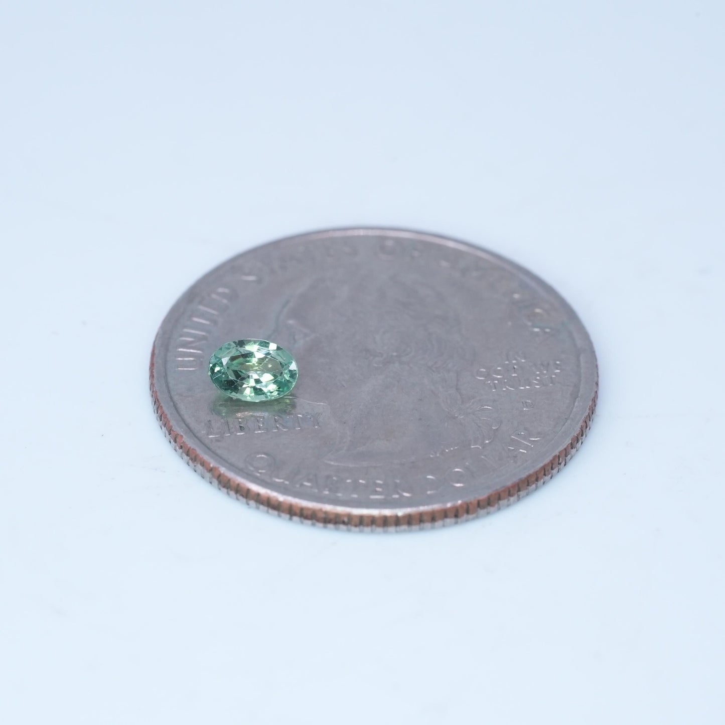 0.28 carat Natural Alexandrite 4.8x3.4mm Oval Cut, Green to Purple Color Change