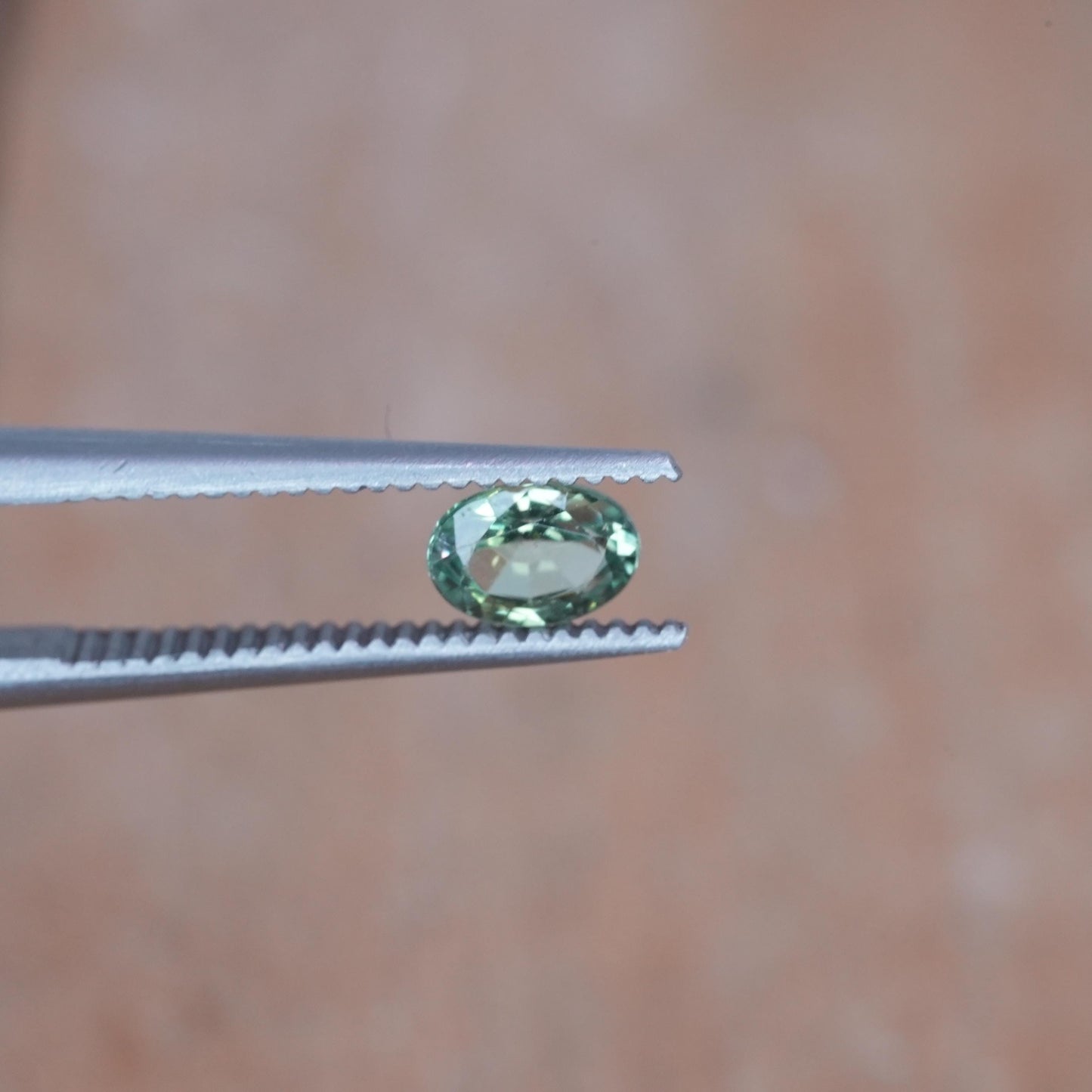 0.28 carat Natural Alexandrite 4.8x3.4mm Oval Cut, Green to Purple Color Change