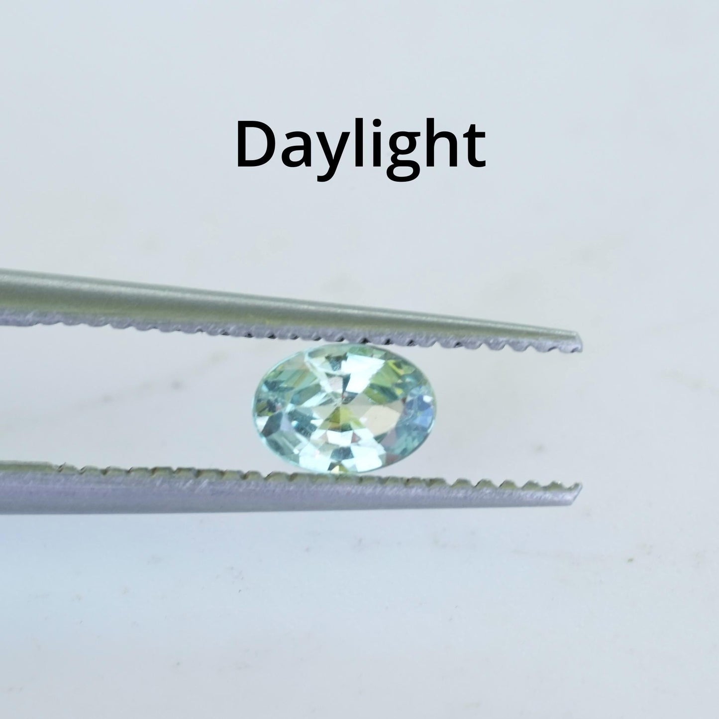 0.28 carat Natural Alexandrite 4.8x3.4mm Oval Cut, Green to Purple Color Change