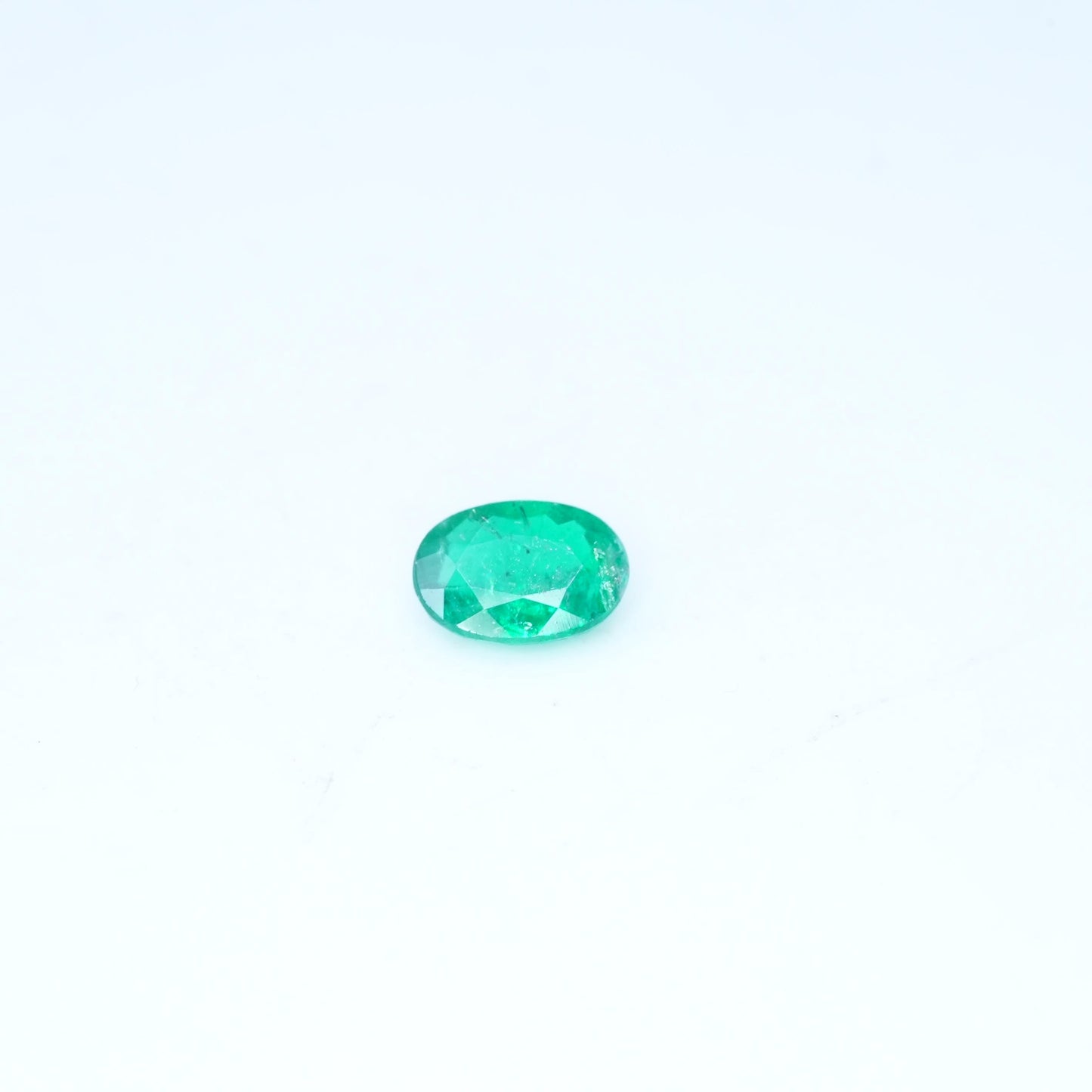 1 carat Natural Emerald 7.8x5.5mm Oval Cut