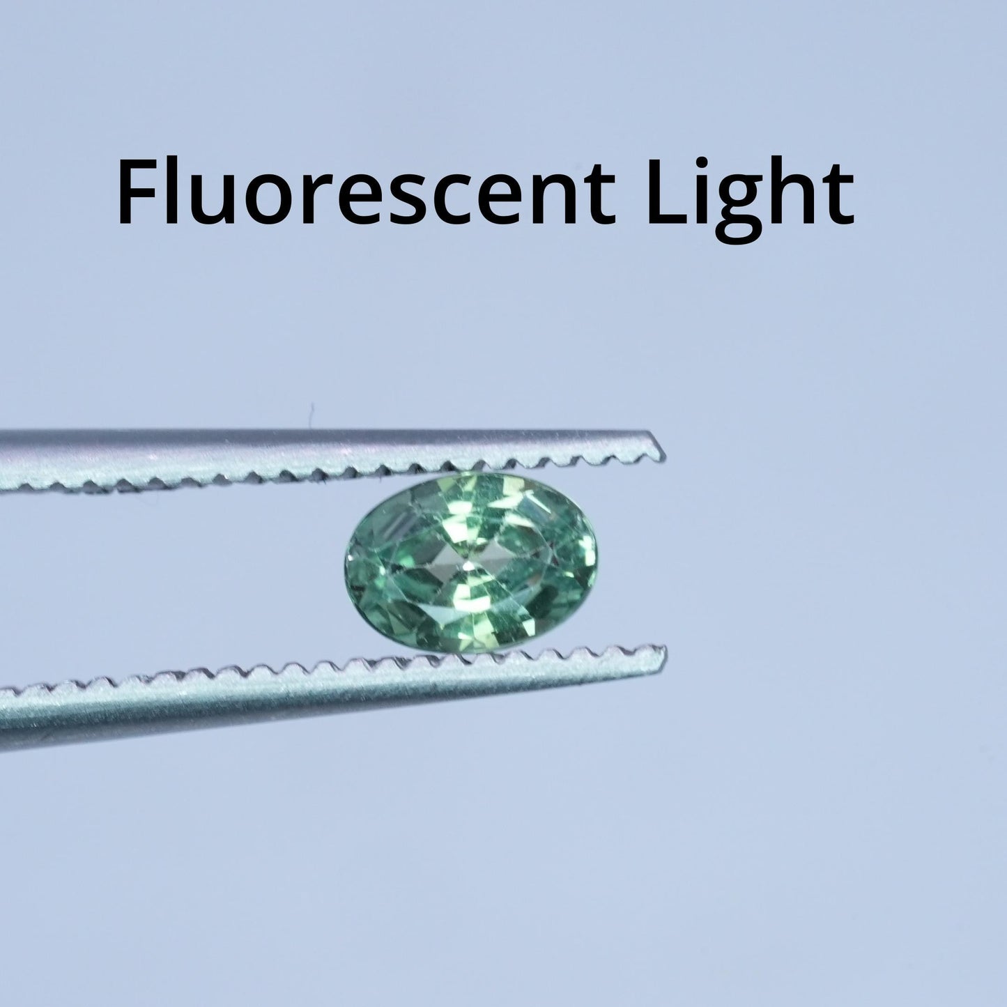 0.28 carat Natural Alexandrite 4.8x3.4mm Oval Cut, Green to Purple Color Change