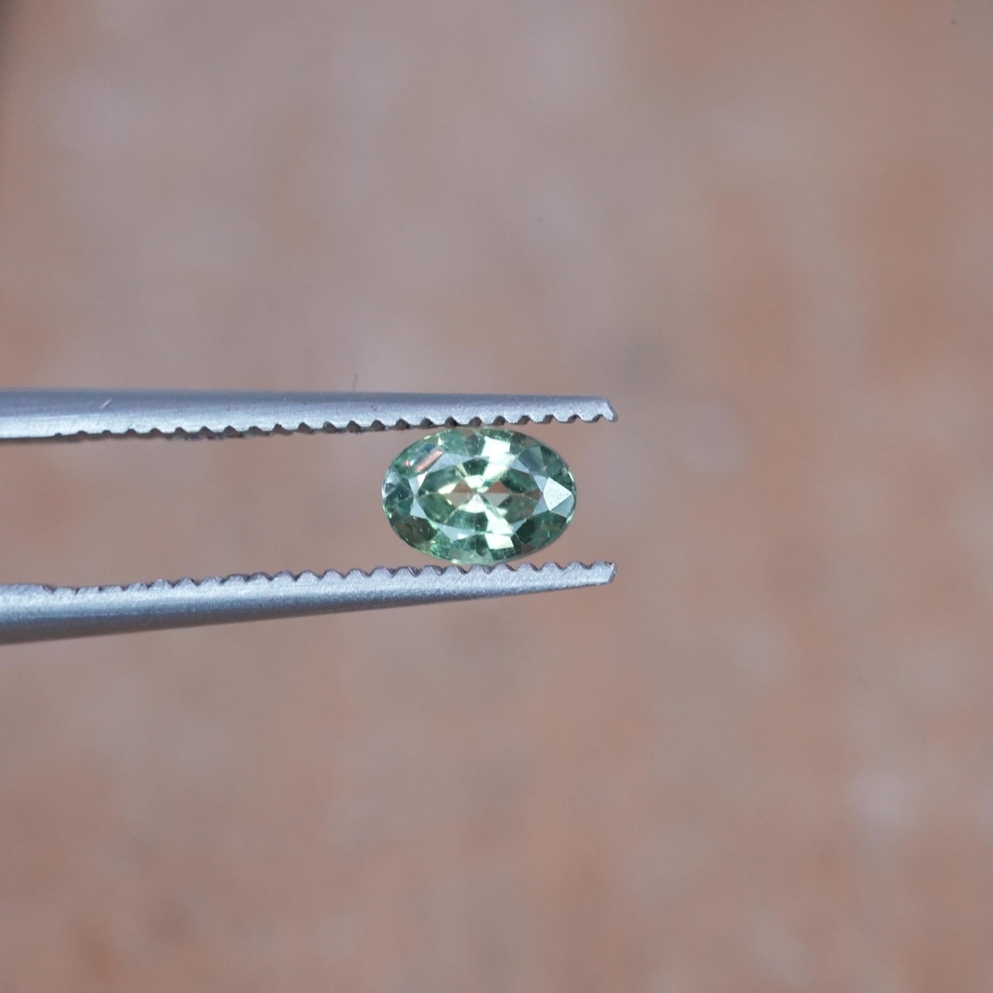 0.28 carat Natural Alexandrite 4.8x3.4mm Oval Cut, Green to Purple Color Change