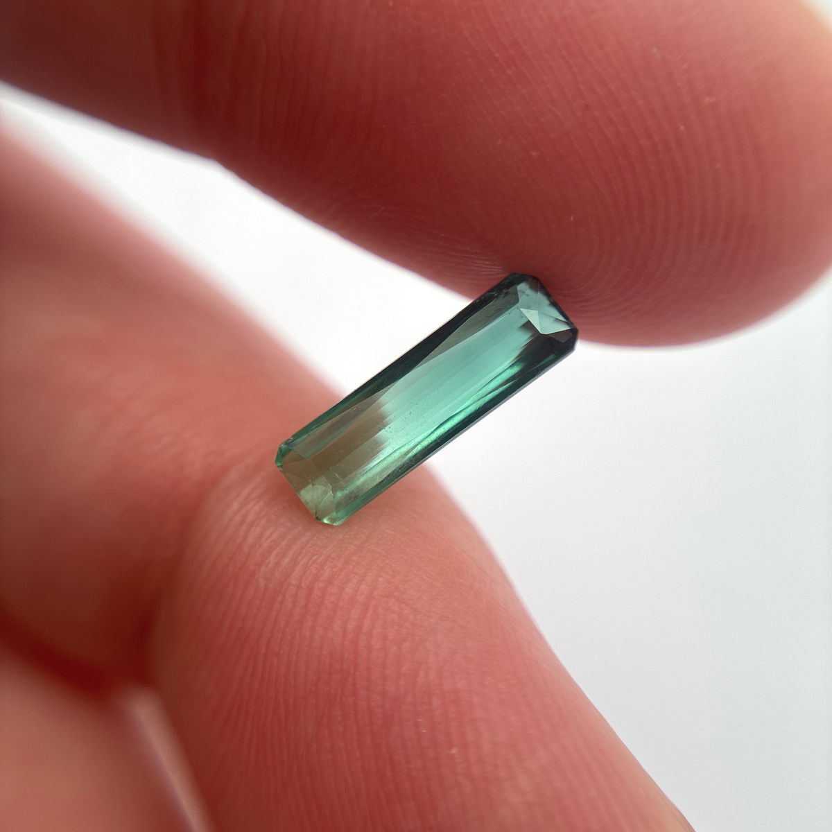 1.20 carat Bi-Color Green Tourmaline