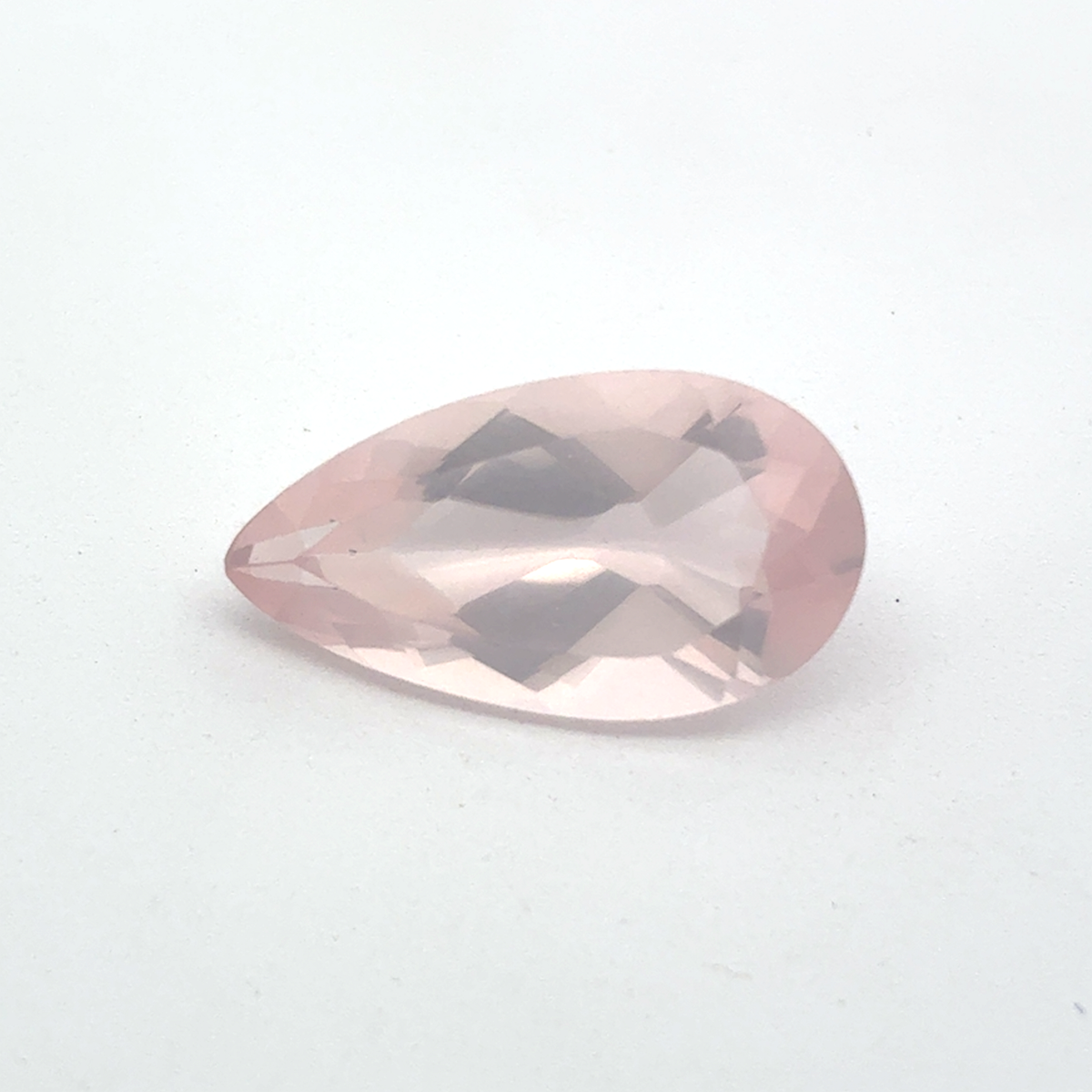 19x10mm Pear cut Rose Quartz, 6.90 carats
