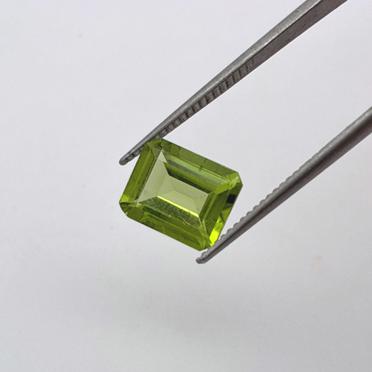 10x8mm Emerald Cut Loose Peridot, 3.25 carat