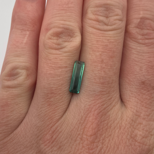 1.20 carat Bi-Color Green Tourmaline