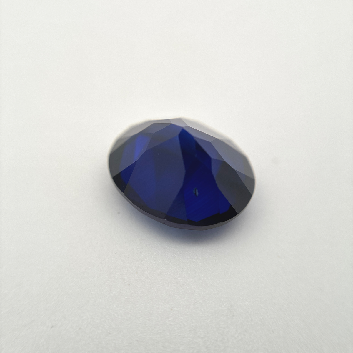 12x10mm Blue Lab Created Sapphire, 6.43 carat